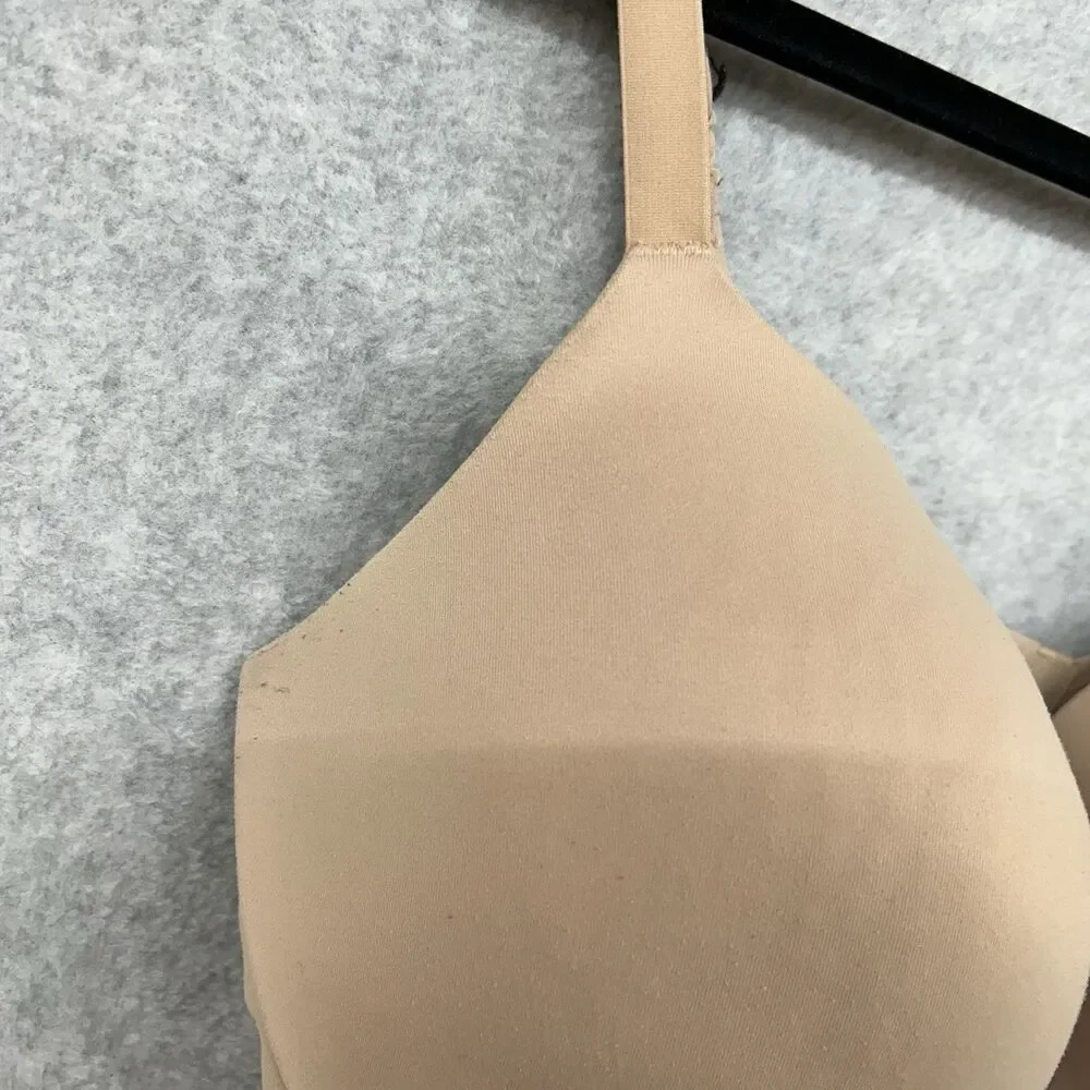 Victoria's Secret Womens 38DDD Beige Lined Underwire Back Closure Demi Bra
